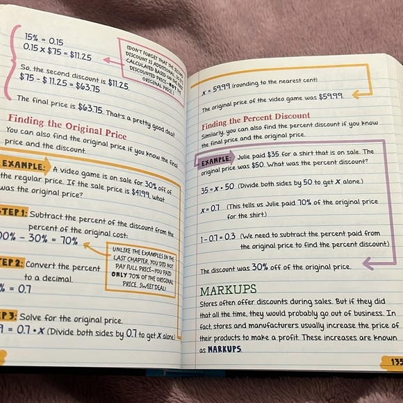 Everything You Need to Ace Math in One Big Fat Notebook Middle School Guide - Picture 5 of 15